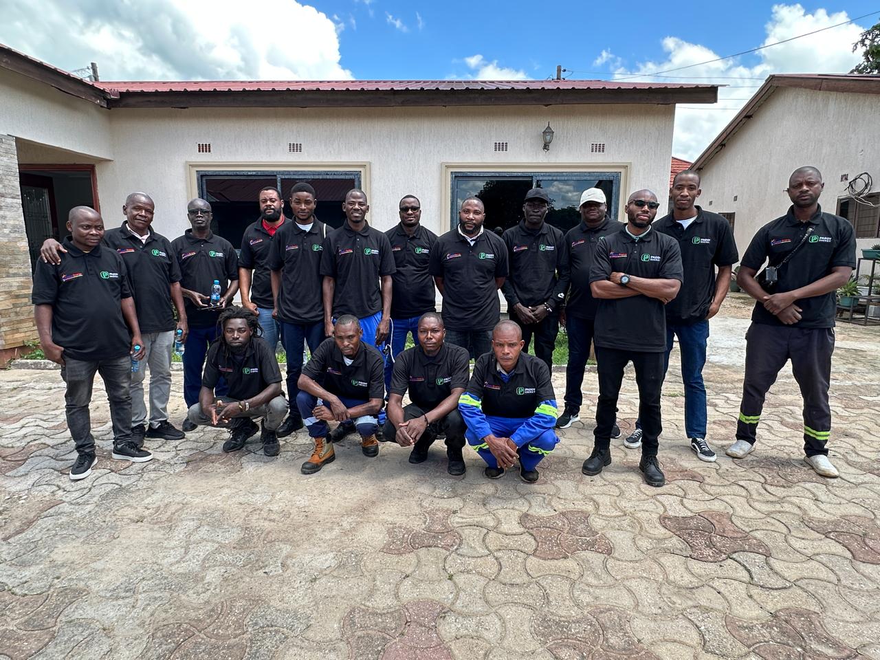 The Paddy Energy installation and engineering team